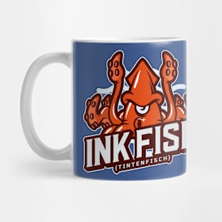 German Funny Animal Literal Translation Squid Ink Fish Tintenfisch Mug